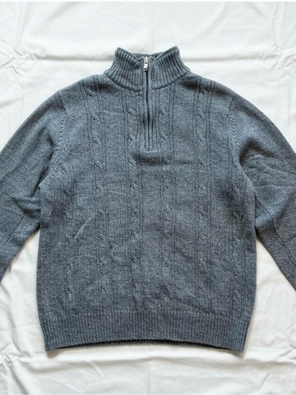 Northwest Territory Gray Pullover Sweater Mens Medium
